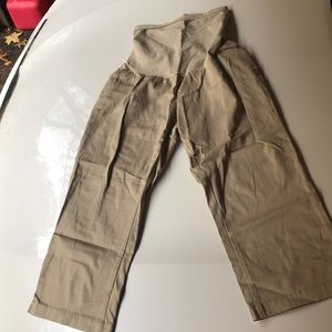 Motherhood maternity khaki capris